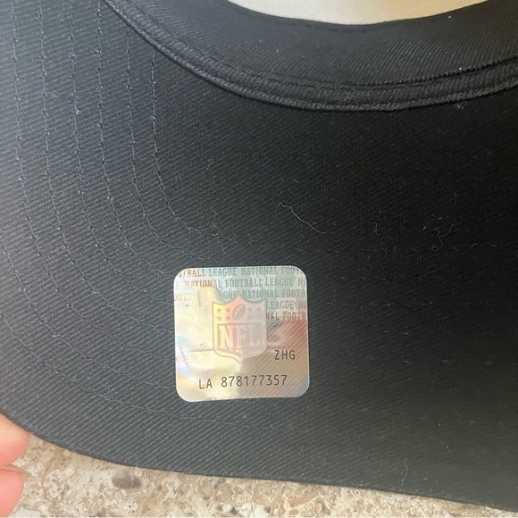 NWT New Era Cincinnati Bengals NFL Adjustable Black Cap Baseball Hat 9Twenty - Picture 9 of 12